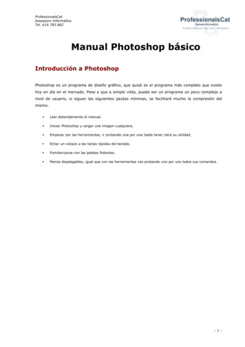 Manual Photoshop Básico - ProfessionalsCat