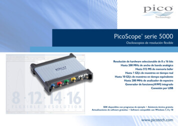 PicoScope Serie 5000 - Pico Tech