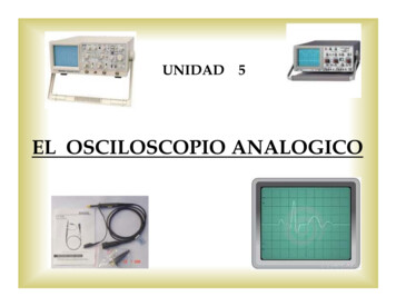 El Osciloscopio Analogico - Unsj