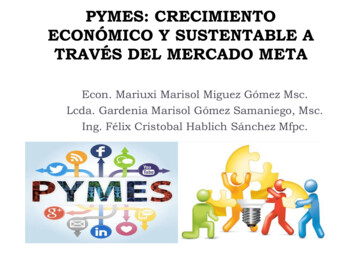 Pymes: Crecimiento Económico Y Sustentable A Través Del Mercado Meta