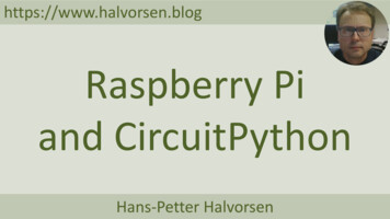Raspberry Pi And Circuit Python - Halvorsen.blog