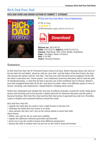 Rich Dad Poor Dad EBook PDF (9.14 MB) - Booksmatter