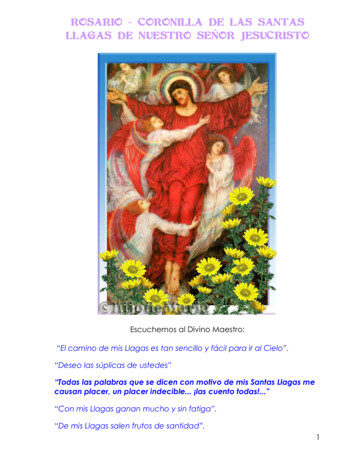 Sl11-rosario - Coronilla De Las Santas Llagas