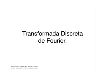 Transformada Discreta De Fourier. - UV