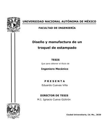 Diseño Y Construcción De Un Robot Didáctico Para Experiencias . - UNAM