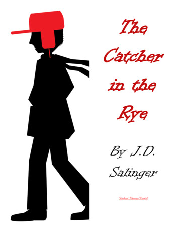 The Catcher In The Rye - MS. ZIMNY