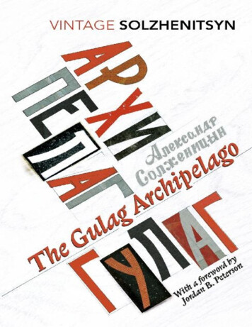 The Gulag Archipelago (Vintage Classics) - PDFDrive