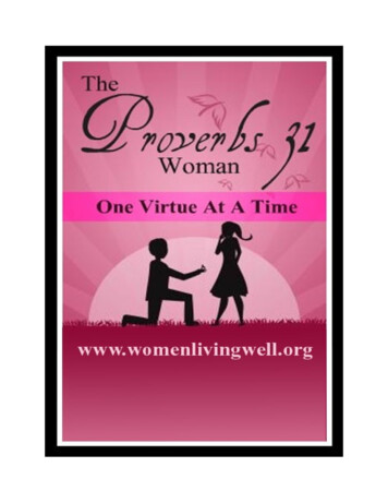 The Proverbs 31 Woman - Dust Off The Bible