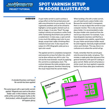 Spot Varnish Setup Project Tutorial In Adobe Illustrator