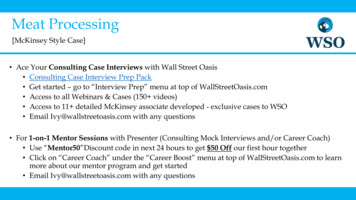 [McKinsey Style Case] Ace Your Consulting Case Interviews
