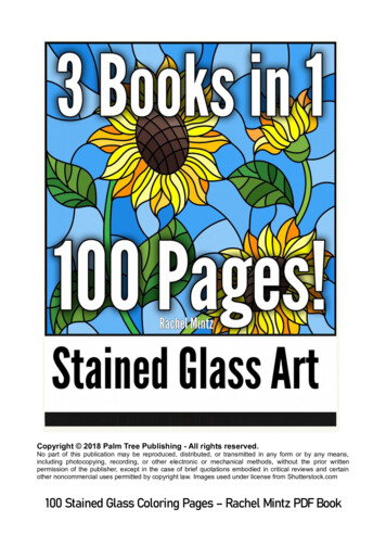 100 Stained Glass Coloring Pages - Rachel Mintz PDF Book