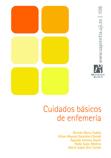 D. Mena / V. M. González / A. Cervera / P. Salas / M. I. Orts - ISBN .