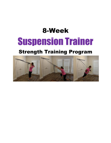 8-Week Suspension Trainer - Nia Shanks