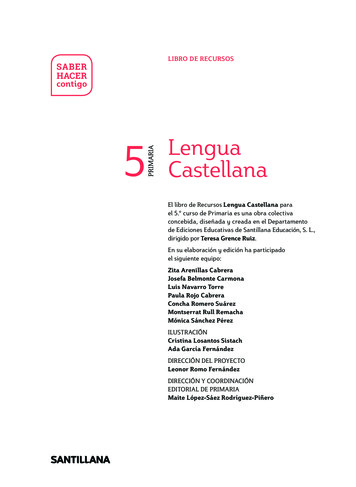 5 Lengua Castellana - Santillana