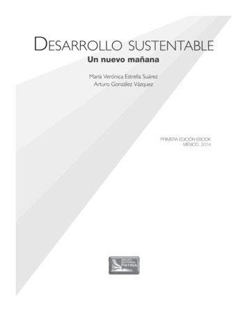 Desarrollo Sustentable. Un Nuevo Mañana - Editorial Patria