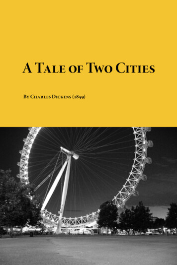 A Tale Of Two Cities - IBE