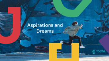 Aspirations And Dreams - Amazon Web Services, Inc.