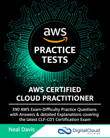 AWS Cloud Practitioner Practice Questions - Amazon Web Services
