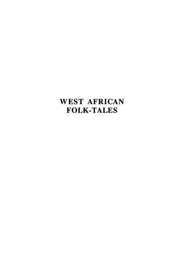 WEST AFRICAN FOLK-TALES - Yesterday\'s Classics