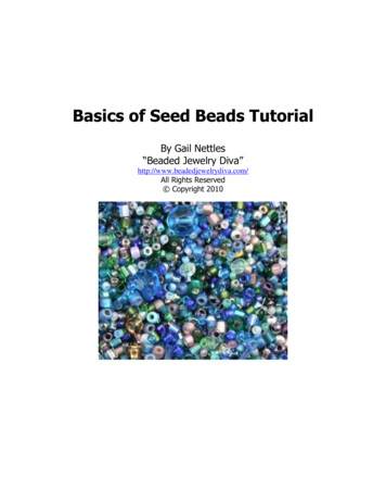 Basics Of Seed Beads Tutorial - Beaded Jewelry Diva