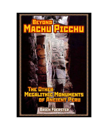 Beyond Machu Picchu - Hidden Inca Tours