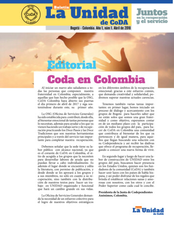 Editorial - CoDa Colombia
