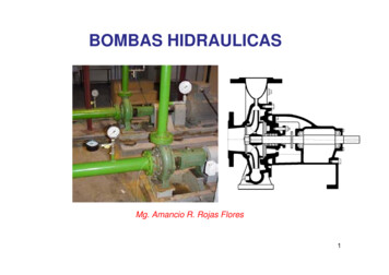 BOMBAS HIDRAULICAS - Uns.edu.pe