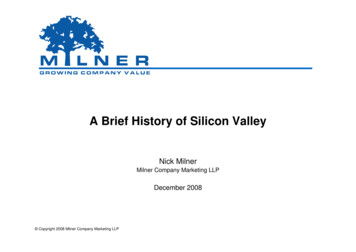 A Brief History Of Silicon Valley - Milnerltd 