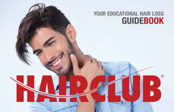 YOUR EDUCATIONAL HAIR LOSS GUIDEBOOK - HairClub