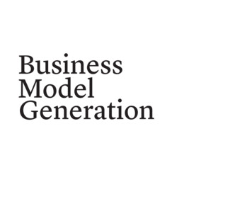 Business Model Generation - Libris.ro