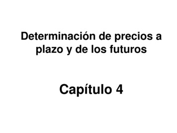 Determination Of Forward And Futures Prices - MARCELO DELFINO