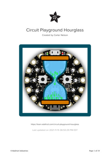 Circuit Playground Hourglass - Adafruit Industries
