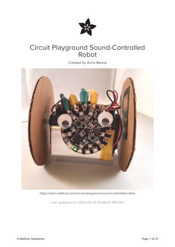 Circuit Playground Sound-Controlled Robot - Adafruit Industries