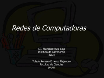 Redes De Computadoras - UNAM