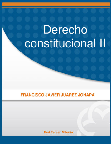 Derecho Constitucional II - Aliat.click
