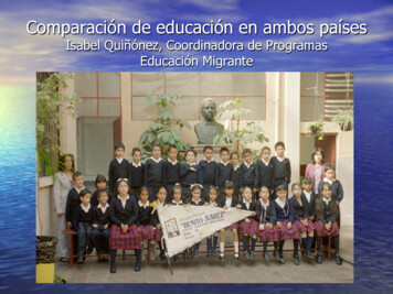 Isabel Quiñónez, Coordinadora De Programas Educación Migrante - SCOE