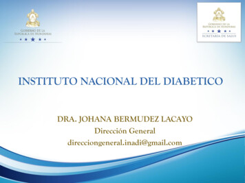 Instituto Nacional Del Diabetico - Paho
