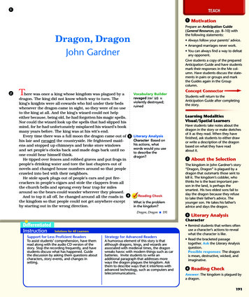 Dragon, Dragon 191 John Gardner - Hanover.k12.in.us