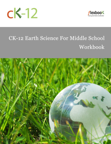 CK-12 Earth Science For - Creighton University