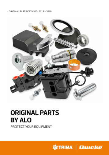 ORIGINAL PARTS BY ALO - Front End Loaders And Implements For Farming