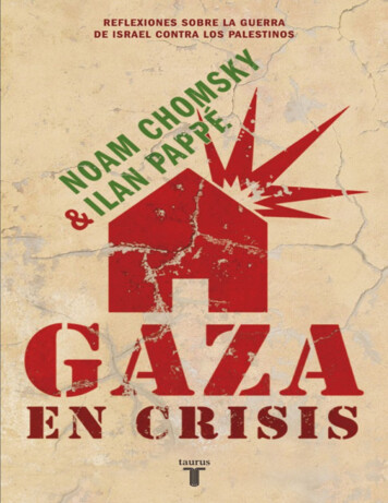 Gaza En Crisis - Ysk-books 