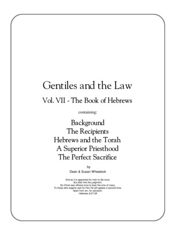 Gentiles And The Law