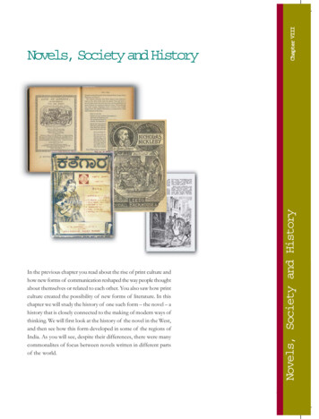 VIII Novels, Society And History Chapter - National Council Of .