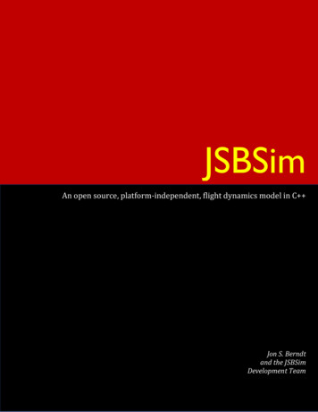 JSBSim Reference Manual - SourceForge
