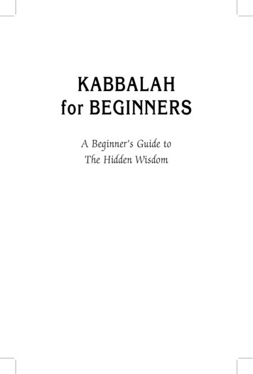 Kabbalah For Beginners 1. - What On Earth Is Happening