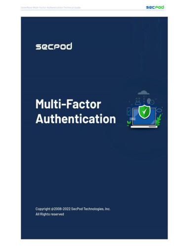 Overview Of Multi-Factor Authentication (MFA) In SanerNow