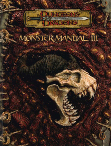 Monster Manual III - Orkerhulen.dk