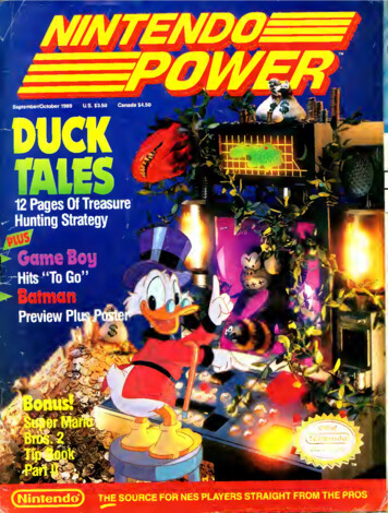 Nintendo Power Magazine: The NES Era - Internet Archive