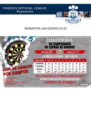 NORMATIVA LIGA EQUIPOS 22-23 - Deportivo.vsphoenix.es