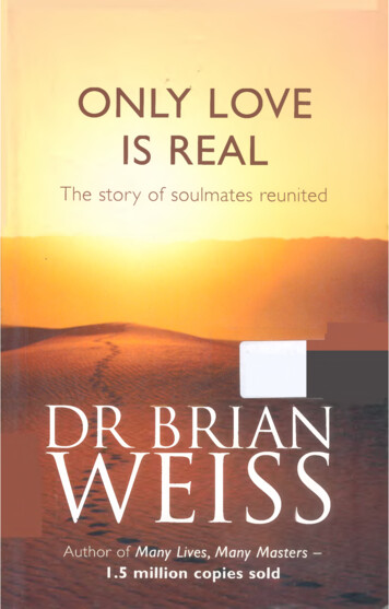 DR BRIAN WEISS - Internet Archive